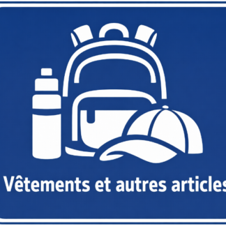 Vêtements et autres articles