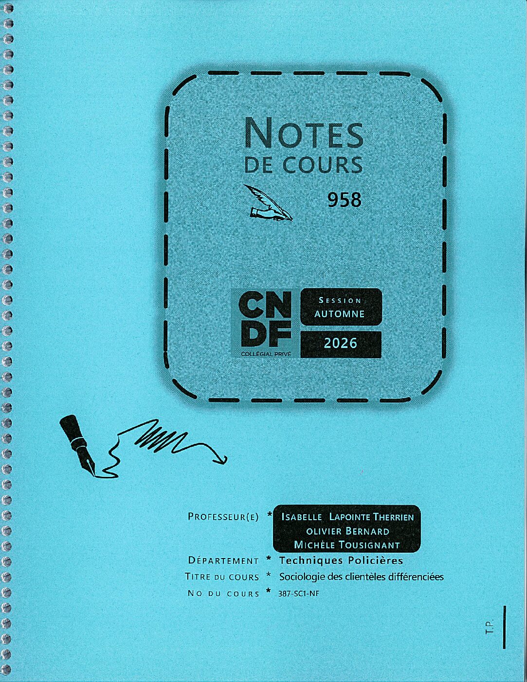 Note de cours # 958 - Sociologie des clientèles différenciées