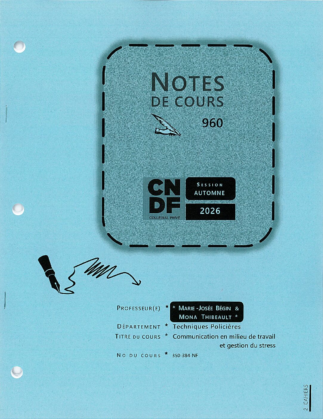 Note de cours # 960 - Communication en milieu de travail et gestion du stress