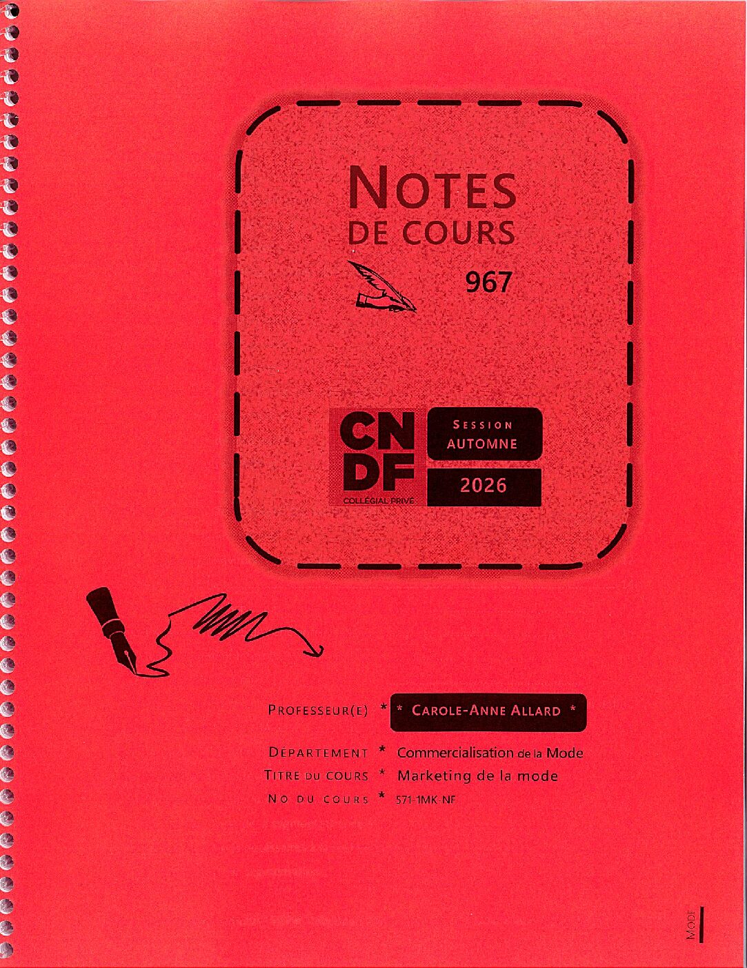 Note de cours # 967 - Marketing de la mode