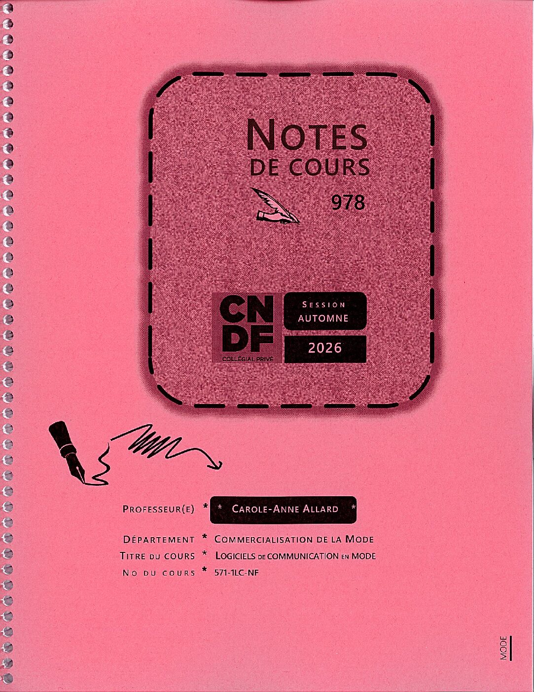 Note de cours # 978 - Logiciels de communication en mode